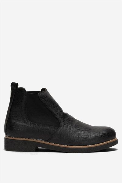 Liger Classic Men's Ankle Chelsea Boots BLACK