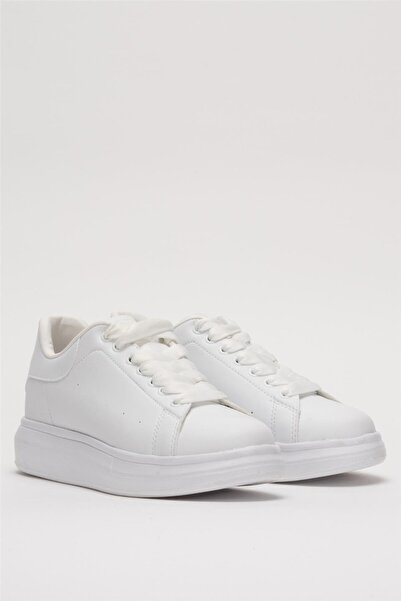 Liger Унісекс кросівки на високій підошві для щоденного спорту, білі