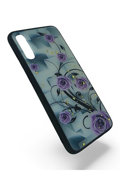 batuteknoloji Galaxy A70 Parlak Arka Yüzeyli Desenli Silikon Kılıf