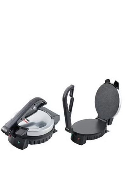 HOME MASTER هوم ماستر جهاز مطبخ - صانع الشباتي - HM-838، أسود