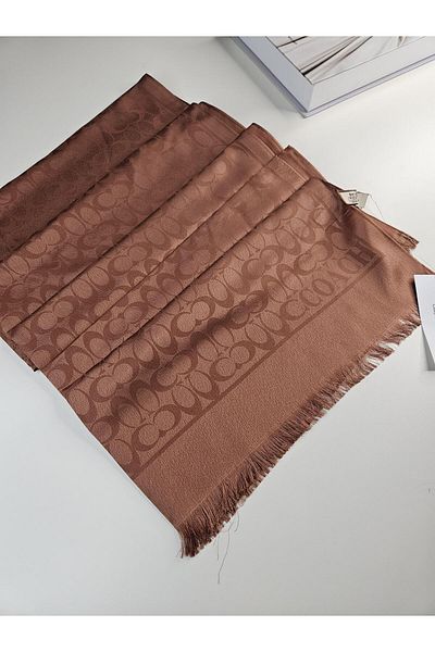 Webinay Home Καλοκαιρινό βαμβακερό μεταξωτό σάλι New Season C Pattern
