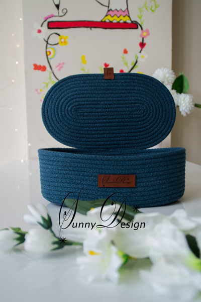 MY SUNNY DESİGN jüt hasır sepet peçetelik organizer düzen dekor