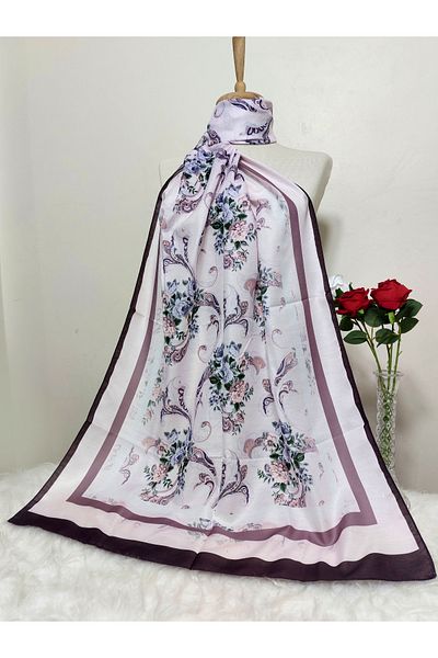 REMOMODA Şal din bumbac model floral