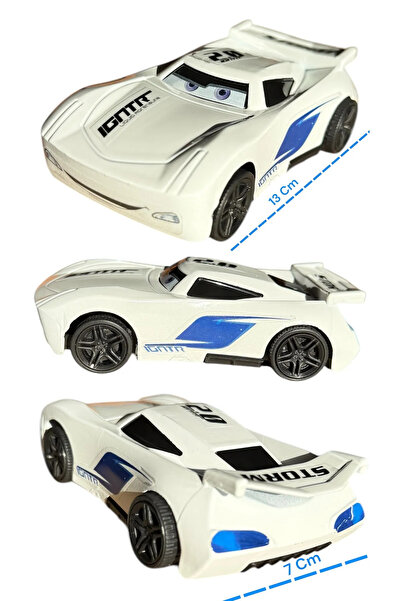 FEN TOYS Cars Arabalar Çizgi film Metal Araba Jackson Storm 1:36 Ölçek Diecas...