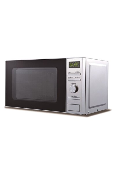 Hausberg Cuptor cu microunde Hausberg HB-8004, 1200W, 6 trepte de putere, 20L, control digital, Argintiu