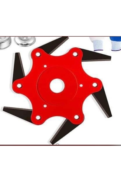 Rapco Tırpan metal ot biçme aparatı 6 dişli