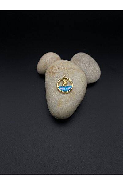 TAKİBUTİGİNİZ Lak Kaplama Balık Figürlü Kolye Küpe Aparatı