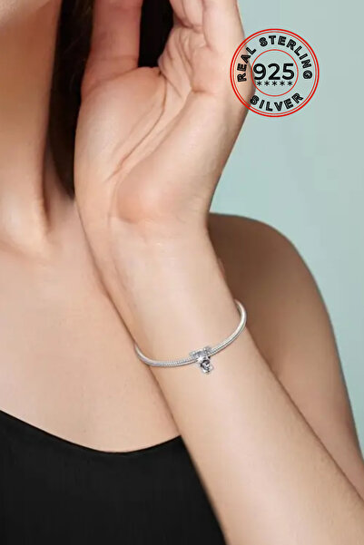 shop 925 Ayar Gümüş Sevimli Kız Pandantif Charm – Zarif ve Anlamlı Tasarım
