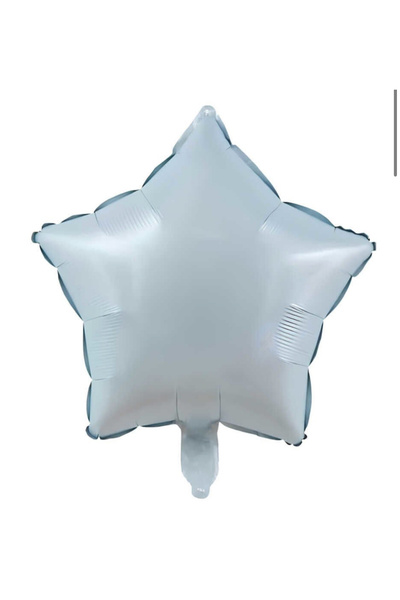 Genel Markalar Retro Okyanus Mavi Yıldız Folyo Balon 18 inç – Dekoratif Balon