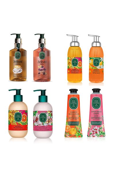 Eyüp Sabri Tuncer 2 Liquid Soap, Foam Soap, Lotion and Cream