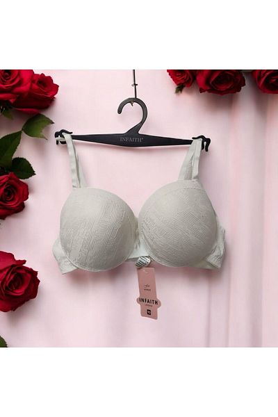 Infaith Sutien cu model alb