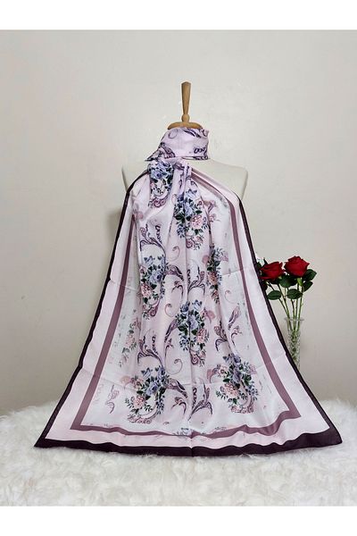 REMOMODA Şal din bumbac model floral