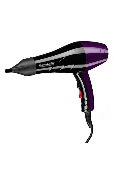 Hausberg Στεγνωτήρας μαλλιών Hb-26mv, Ισχύς 2000w, 2 Ταχύτητες, Μαύρο-μωβ