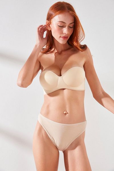 C&City C11441 Γυναικεία Modal Cotton Slip Slip Skin