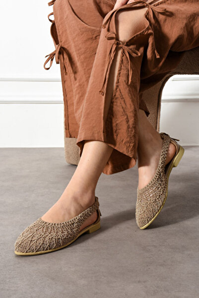 STOCON Women's Knitted Sandals Ballet Shoes Women's Shoes Casual Shoes Stc1094