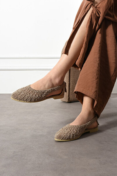 STOCON Women's Knitted Sandals Ballet Shoes Women's Shoes Casual Shoes Stc1094