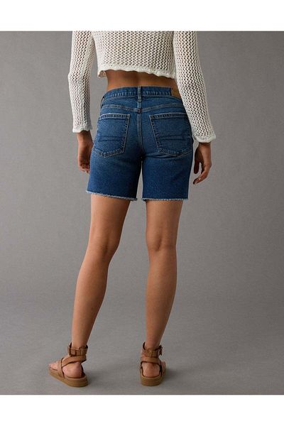AMERICAN EAGLE AE Strigid 8" Perfect Denim Bermuda Short