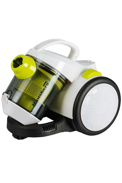 Hausberg Aspirator Fara Sac Hb-2090vr, 800-1200w, 1.5 L, Aspirare Uscata, Ciclonic, Filtru Hepa, Alb-verde