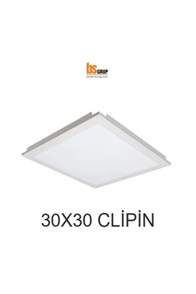Genel Markalar 30x30 Clipin Asma Tavan Led Armatür Beyaz Işık : 6500k ( Banyo...
