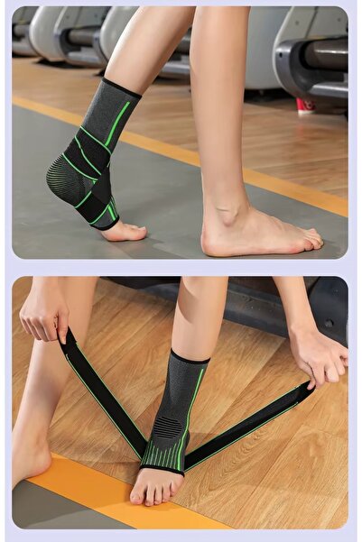 MUBX Basket Egzersiz Koşu Koruyucu Bandajlı Ayak Desteği Pedi Ayarlanabilir 1 Adet