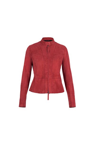 Desa Chantoya Red Women's Suede Jacket
