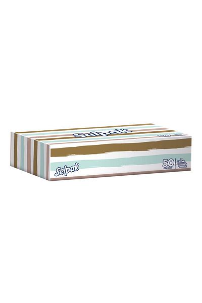Selpak Set of 50 Facial Wipes