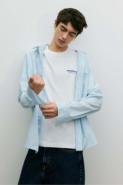 H&M Loose Fit Printed T-shirt
