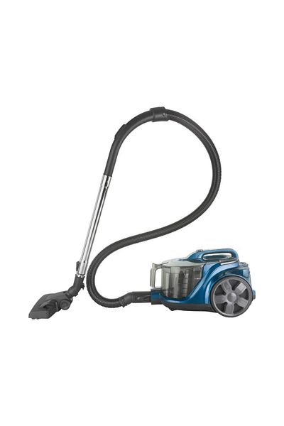 Hausberg Aspirator Fara Sac Hb-2821bl, 2400w, Aspirare Uscata, 3 Litri, Filtru Hepa, Bleu-negru