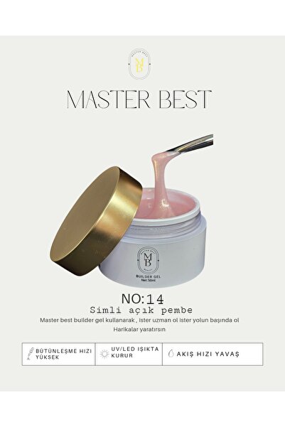 masterbest MASTER BEST BUİLDER GEL 50ML