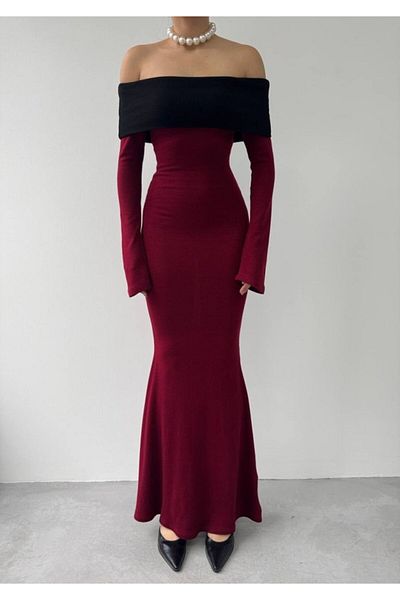 İpeksi Silky Leonidas Madonna Collar Dress