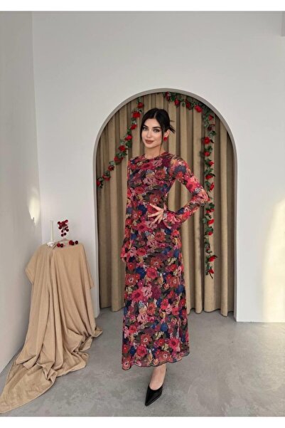 Kokosh moda Bell Tül Elbise