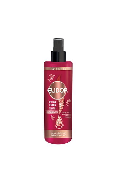 Elidor Liquid Hair Care Milk Brazilian Keratin Therapy 200 ml