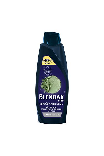 Blendax Men's Anti-Dandruff Shampoo 500 ml