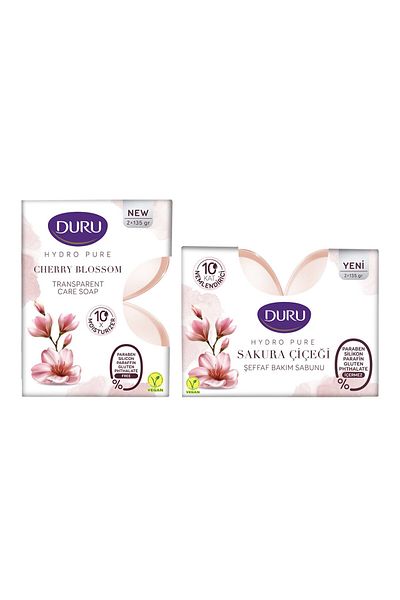 Duru Hydropure Sakura Transparent Care Soap 2*135 g