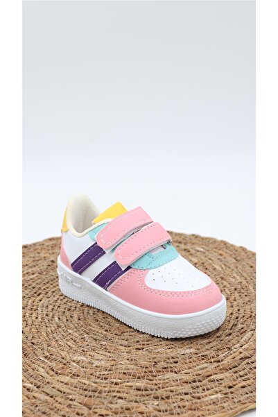 Moda Lime Унисекс въздушна подметка Удобни дишащи розови детски спортни обувк...