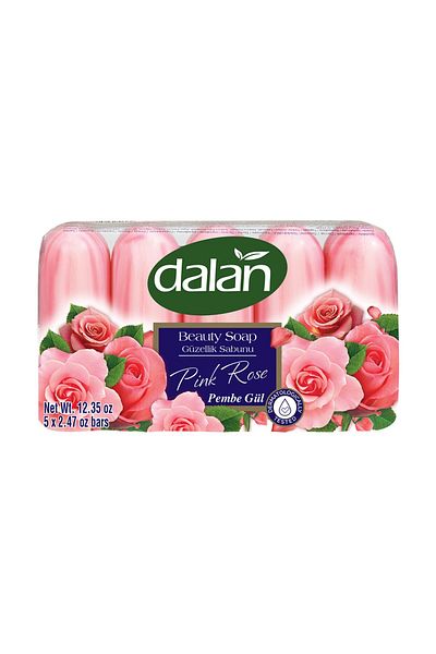 Dalan Pink Rose Beauty Soap 5x70 G