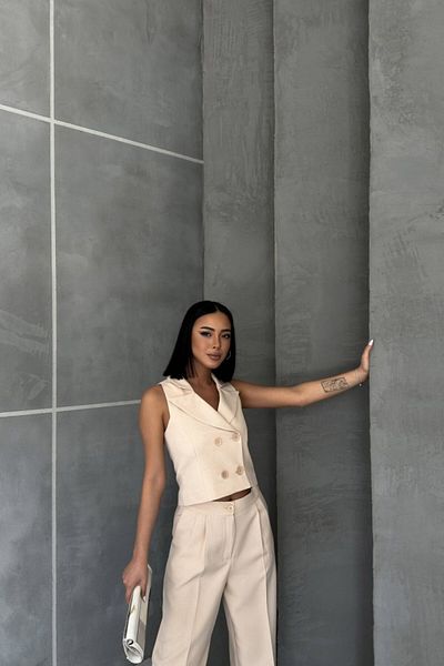BEYD Shawl Collar Buttoned Vest