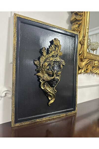 busraconcept Masca pictura decorativa pictura murala masca 44x33cm