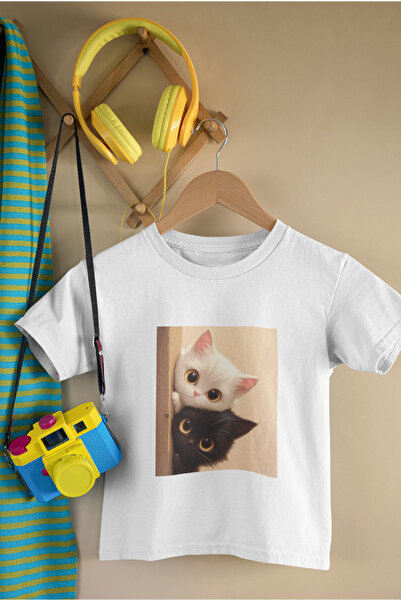 SVART WEAR SLATKE MAČKE Pamuk PAKET DEČJIH MAJICA