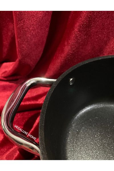 FMS Karam Titanium Deep Pot 22 cm Induction 4mm