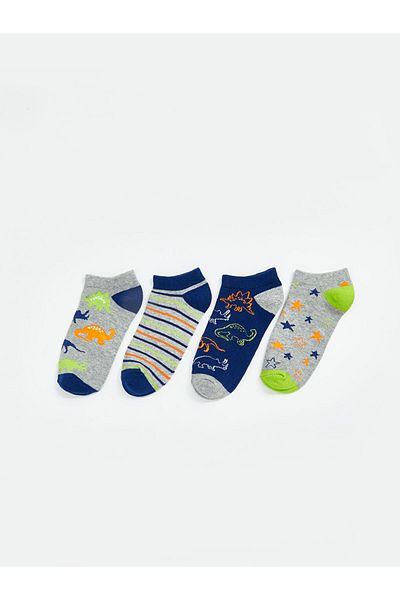 LC Waikiki New Season Patterned Boy's Socks 5 Pack - S5Aa69Z4
