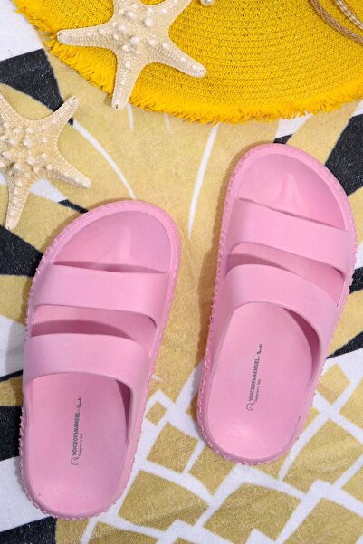 Bambi Papuci roz pentru femei K 04740315059