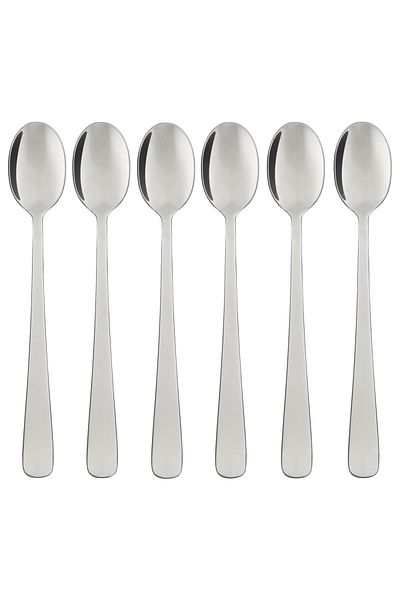 IKEA Dragon Dessert Spoon 17 Cm, 6 Units Stainless Steel