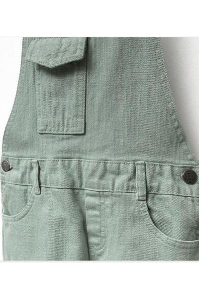 Ufuk Çizgisi Unisex 6-8 Year Old Pocket Detail Raw Salopette