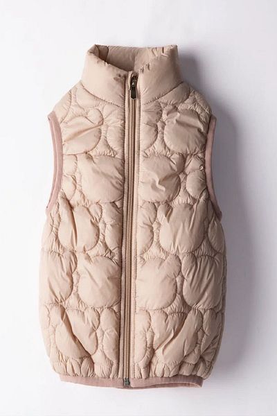 PODIUM GYM New Design Quilted Bear - Lined Inflatable Sleeveless Coat--Vest