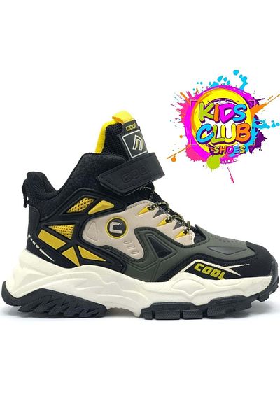 KCMN Cool Miles Ορθοπεδική Αντιολισθητική Ελαφριά Σόλα Unisex Παιδικά Μποτάκια KHAKI