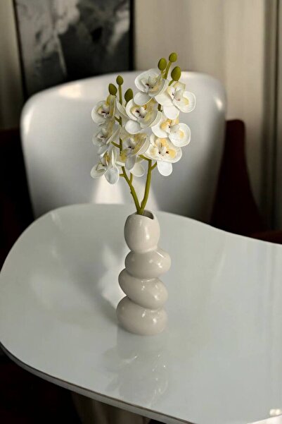 Paradise Work Taş Yığın Vazosu El Yapımı Minimalist Bohem Tarz İskandinav