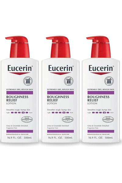 Ucero لوشن تخفيف خشونة البشرة 16.9 أونصة (500 مل) (عبوة من 3 قطع)