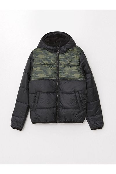 LC Waikiki Lcwk Hooded Boy's Inflatable Coat