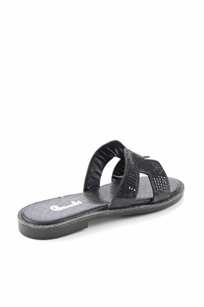 Bambi Siyah Siyah Kadın Terlik K04913032887